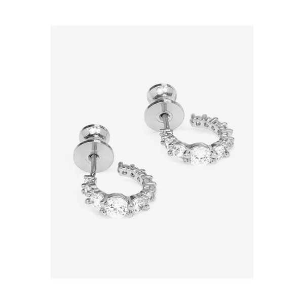 Melinda Maria 'Oh She Fancy' Graduated Hoops Image 3 Peter & Co. Jewelers Avon Lake, OH
