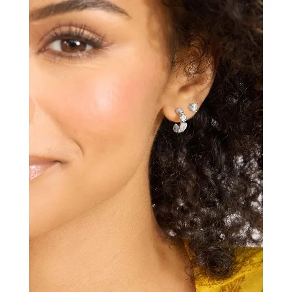 Melinda Maria Isla Huggie Earrings Image 2 Peter & Co. Jewelers Avon Lake, OH