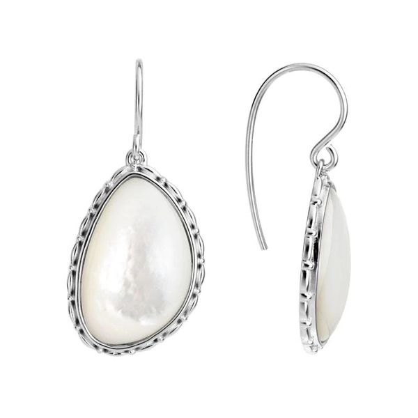 Mother Of Pearl Dangle Earrings Peter & Co. Jewelers Avon Lake, OH