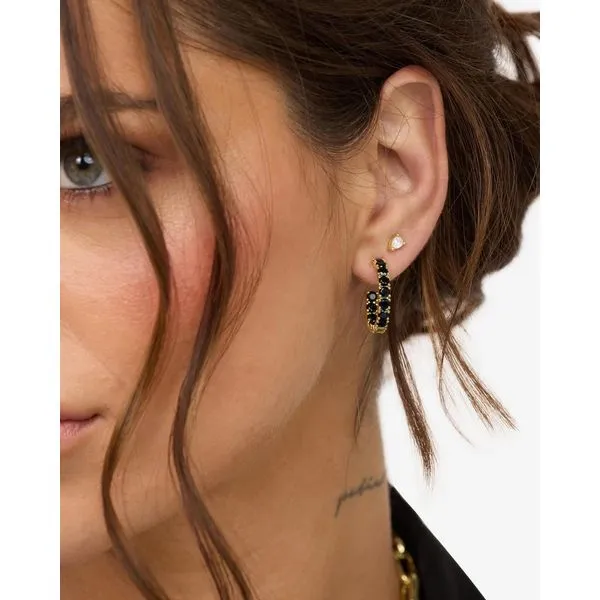 Melinda Maria Heiress Hoops .75
