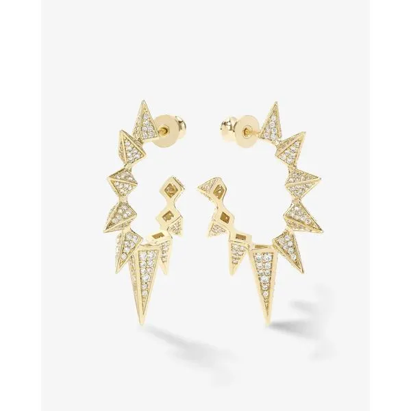 Melinda Maria Gabriella's Big Sista Pavé Hoops Peter & Co. Jewelers Avon Lake, OH