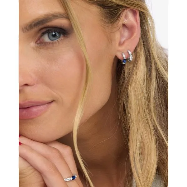 The Maven Huggies Blue Image 2 Peter & Co. Jewelers Avon Lake, OH