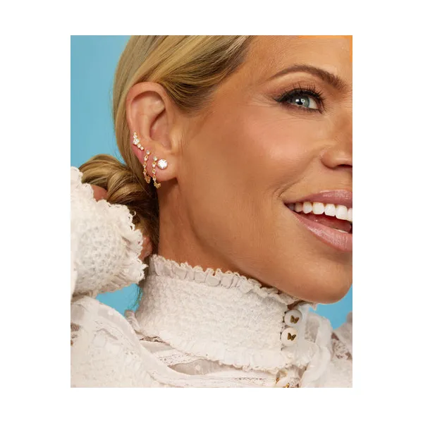 Melinda Maria Not Your Basic 6mm Stud Earrings Image 5 Peter & Co. Jewelers Avon Lake, OH