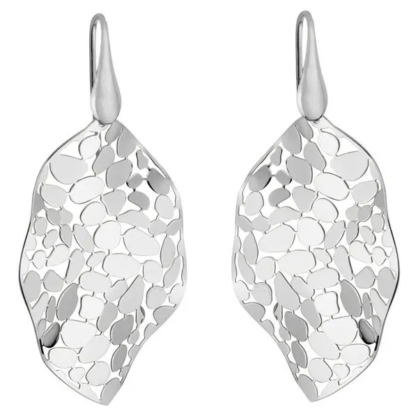 Mosaic Leaf Earrings Peter & Co. Jewelers Avon Lake, OH