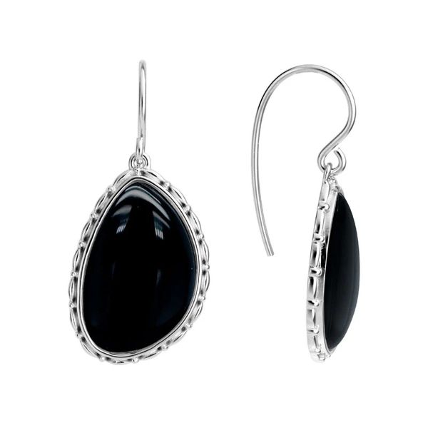 Black Onyx Dangle Earrings Peter & Co. Jewelers Avon Lake, OH