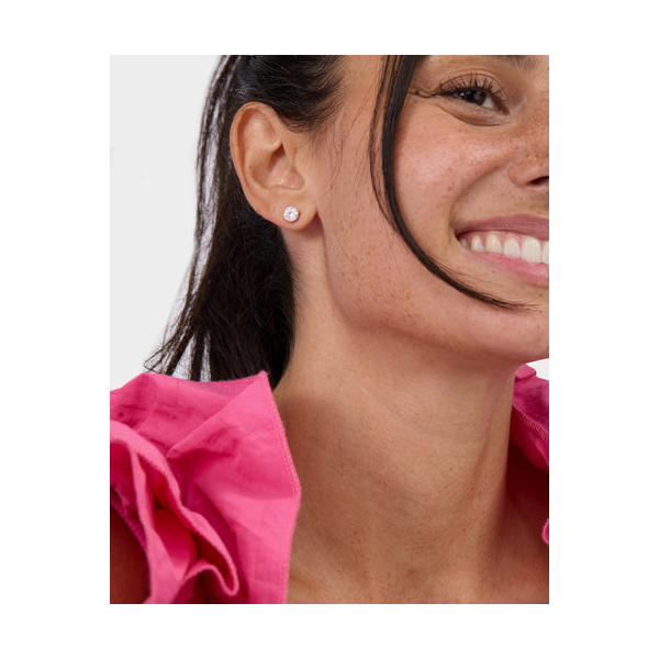 Melinda Maria Not Your Basic 6mm Stud Earrings Image 4 Peter & Co. Jewelers Avon Lake, OH