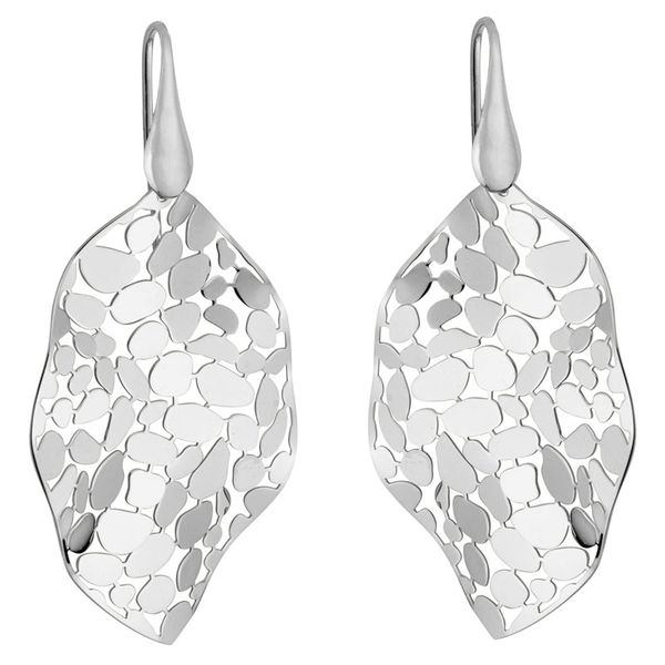Mosaic Leaf Earrings Peter & Co. Jewelers Avon Lake, OH