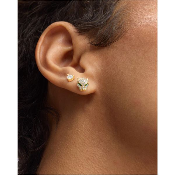 Melinda Maria Jaguar Pavé Studs Image 2 Peter & Co. Jewelers Avon Lake, OH
