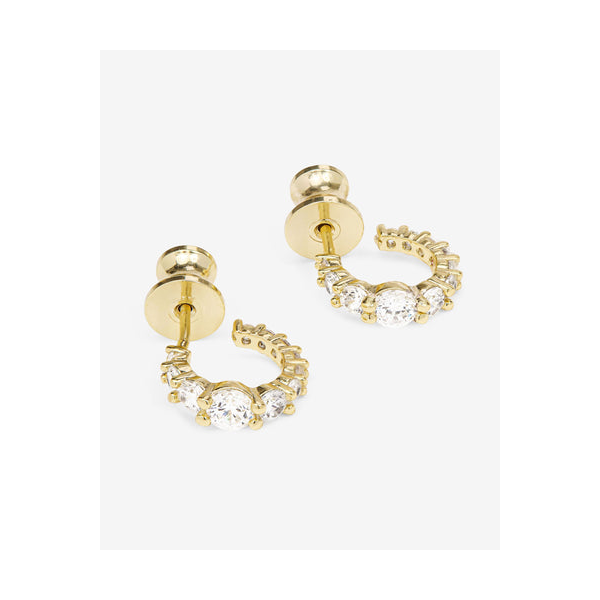 Melinda Maria 'Oh She Fancy' Graduated Hoops Image 3 Peter & Co. Jewelers Avon Lake, OH