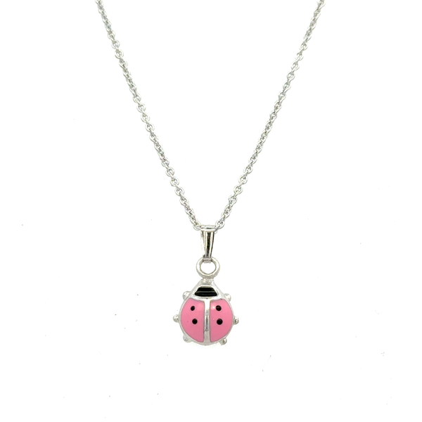Children's Ladybug Pendant Necklace Peter & Co. Jewelers Avon Lake, OH