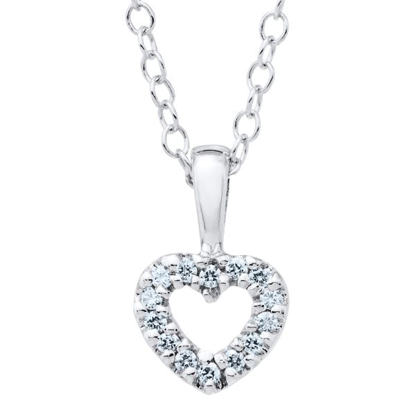Children's Heart Necklace Peter & Co. Jewelers Avon Lake, OH