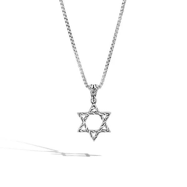John Hardy Star of David Pendant Necklace Image 2 Peter & Co. Jewelers Avon Lake, OH