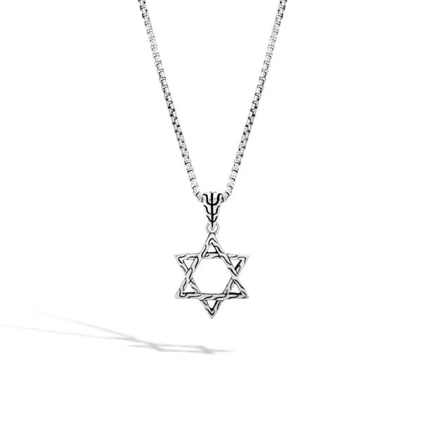 John Hardy Star of David Pendant Necklace Peter & Co. Jewelers Avon Lake, OH