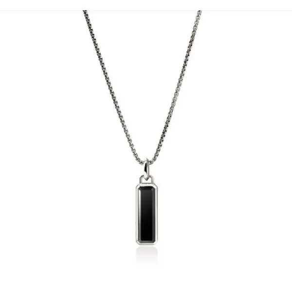 John Hardy Black Onyx Talisman Necklace Peter & Co. Jewelers Avon Lake, OH