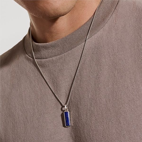 John Hardy Lapis Lazuli Talisman Necklace Image 5 Peter & Co. Jewelers Avon Lake, OH