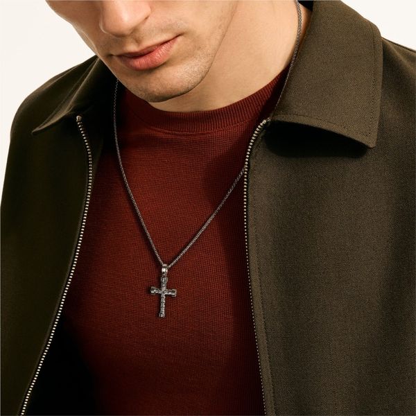 John Hardy Essential Cross Pendant Image 5 Peter & Co. Jewelers Avon Lake, OH