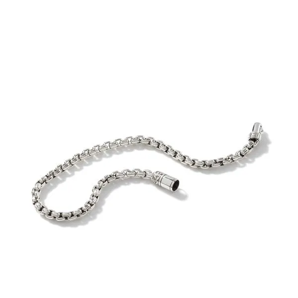 John Hardy Men's Box Chain Bracelet Image 2 Peter & Co. Jewelers Avon Lake, OH