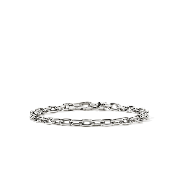 John Hardy Sterling Silver Oval Link Bracelet, 5mm Image 3 Peter & Co. Jewelers Avon Lake, OH