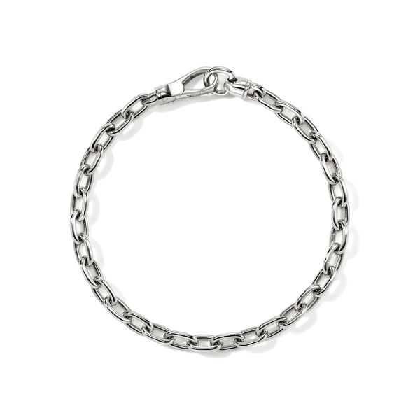 John Hardy Sterling Silver Oval Link Bracelet, 5mm Image 4 Peter & Co. Jewelers Avon Lake, OH