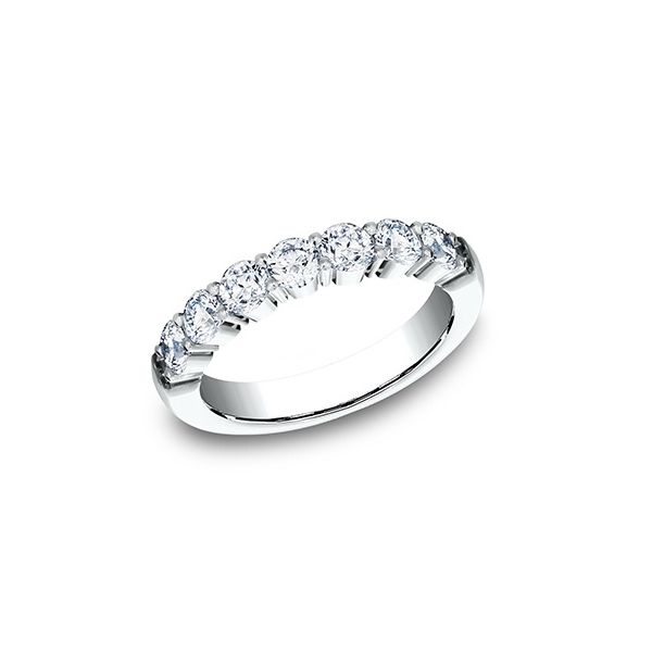 14KW 7 Diamond Wedding Band Pickens, Inc. Jewelers Atlanta, GA