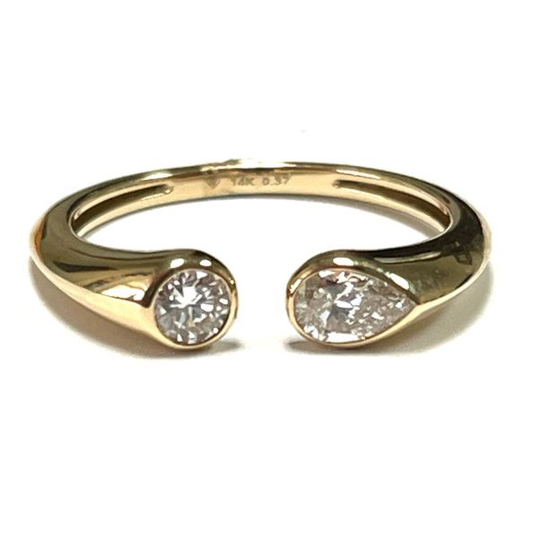 14KY Diamond Cuff Ring Pickens, Inc. Jewelers Atlanta, GA