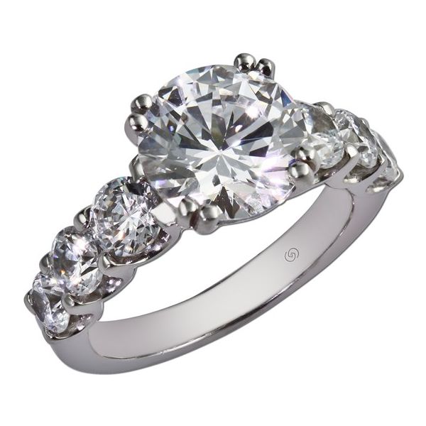 18KW Diamond Semi-Mount Pickens, Inc. Jewelers Atlanta, GA