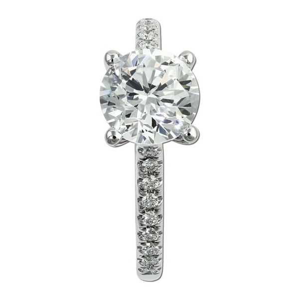 14KW Diamond Semi-Mount Image 2 Pickens, Inc. Jewelers Atlanta, GA