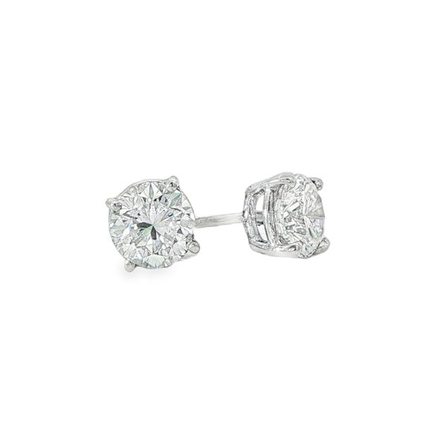 14KW 1.47 CTW Diamond Stud Earrings, F-G VS Pickens, Inc. Jewelers Atlanta, GA