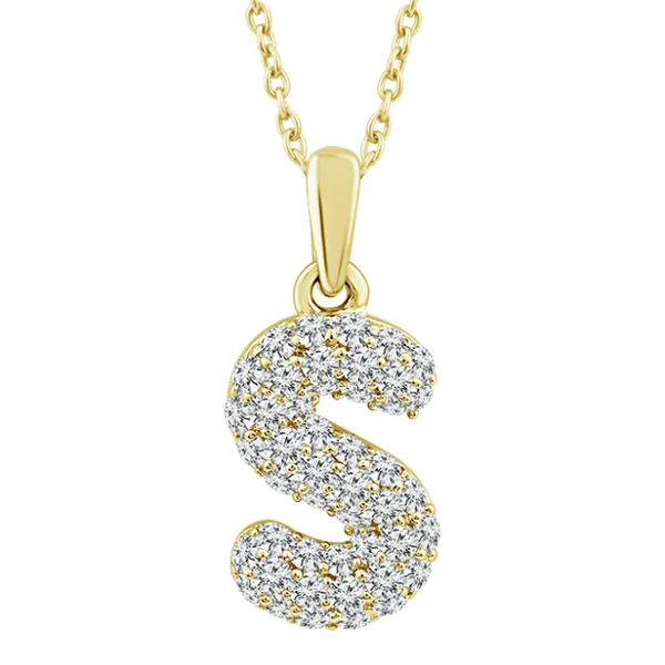 14KY Pave Diamond 