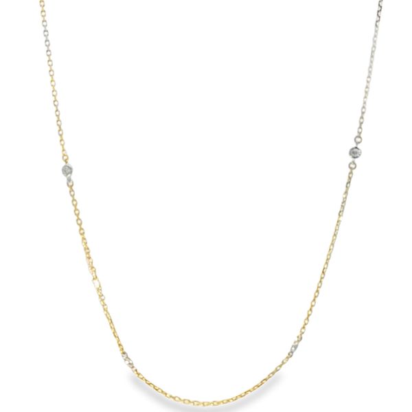 14KY Diamond by the Yard Necklace 0.14 CT TW Pickens, Inc. Jewelers Atlanta, GA