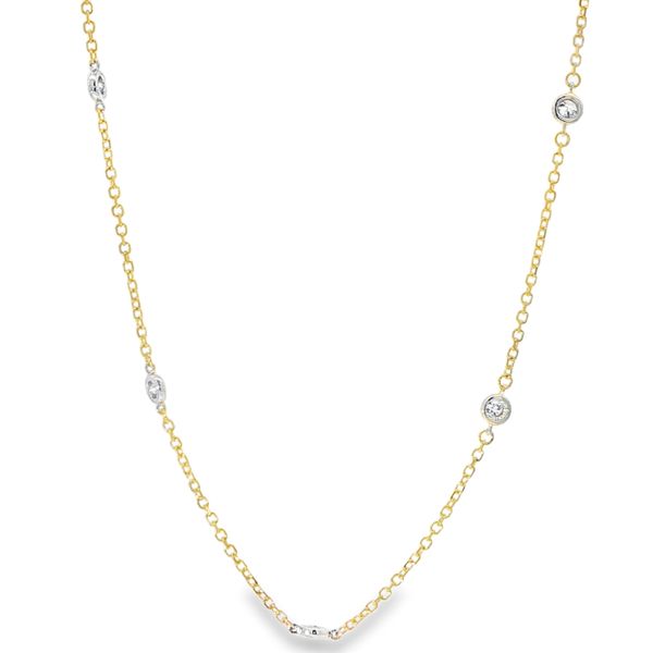 14KY Diamond by the Yard Necklace 0.47 CT TW Pickens, Inc. Jewelers Atlanta, GA