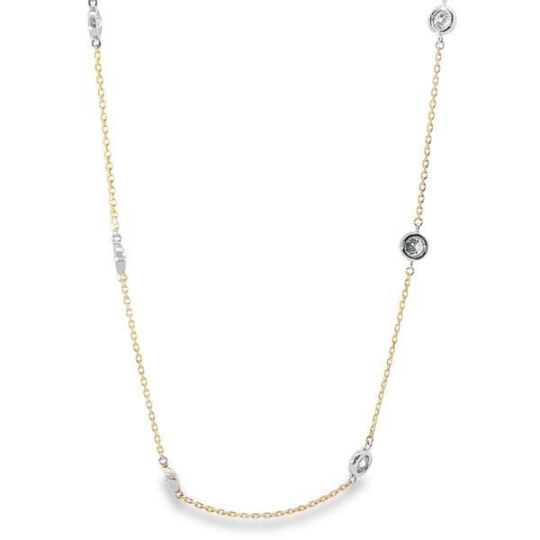 14KY Diamond by the Yard Necklace 1.97 CT TW Pickens, Inc. Jewelers Atlanta, GA