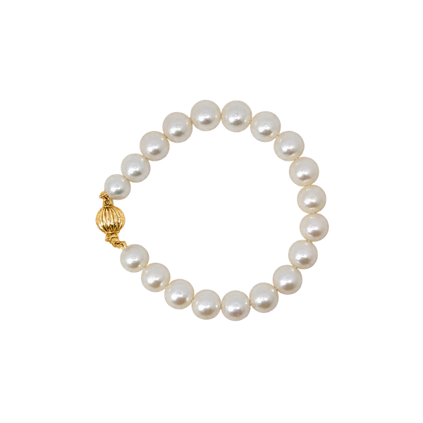 14KY 7.5-8.0MM Akoya Pear Bracelet Pickens, Inc. Jewelers Atlanta, GA