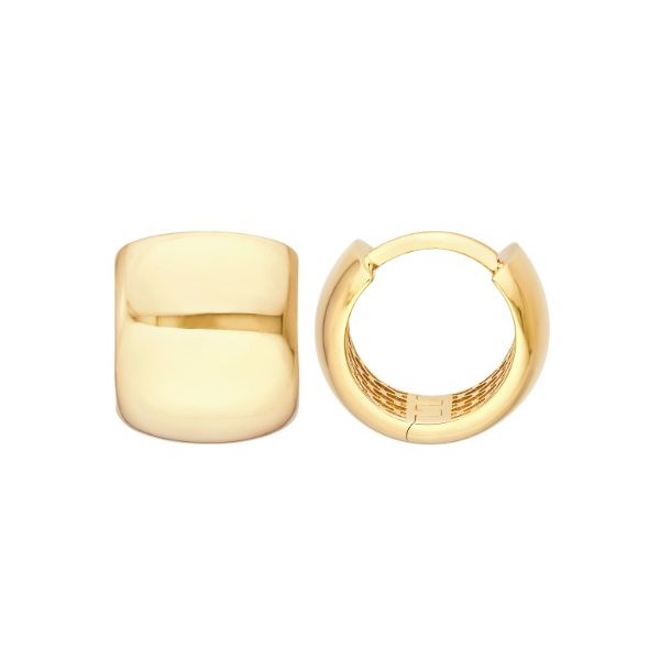 14KY Round Hoop Earrings Pickens, Inc. Jewelers Atlanta, GA