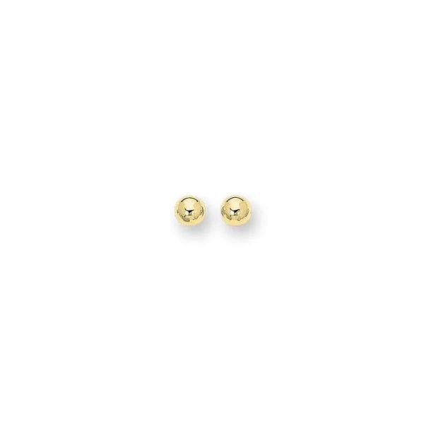 14KY 10MM Ball Stud Earring Pickens, Inc. Jewelers Atlanta, GA
