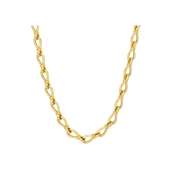 14KY 5.30MM Teardrop Link Chain, 18