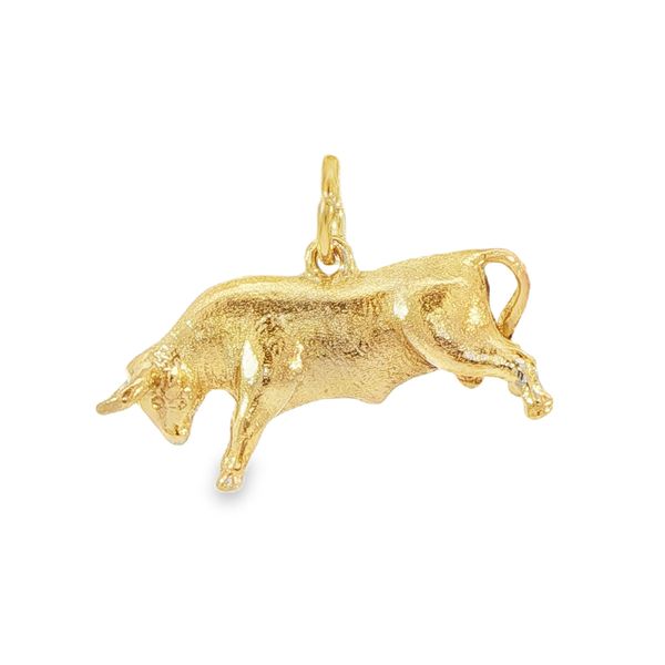 14K Vintage Bull Charm Pickens, Inc. Jewelers Atlanta, GA