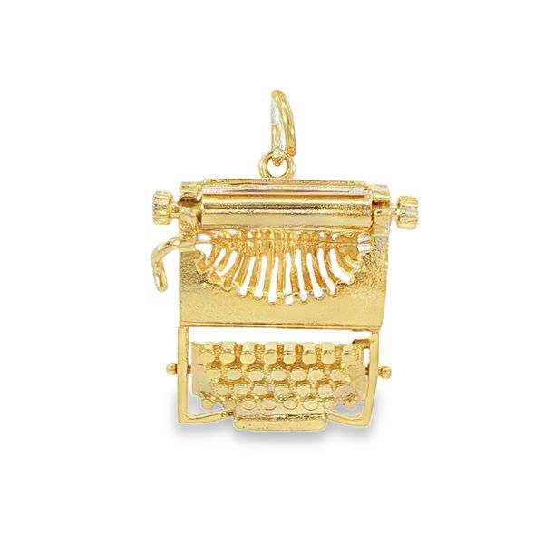 14KY Vintage Typewriter Charm Pickens, Inc. Jewelers Atlanta, GA