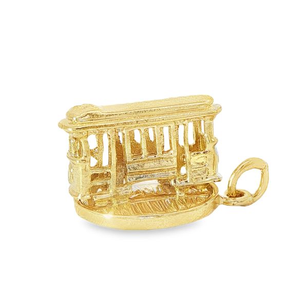 14KY Vintage Trolley Charm Pickens, Inc. Jewelers Atlanta, GA