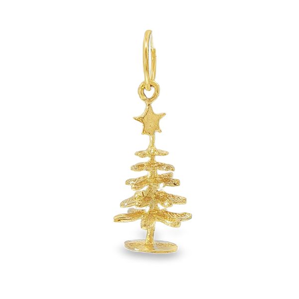 14KY Christmas Tree Charm Pickens, Inc. Jewelers Atlanta, GA