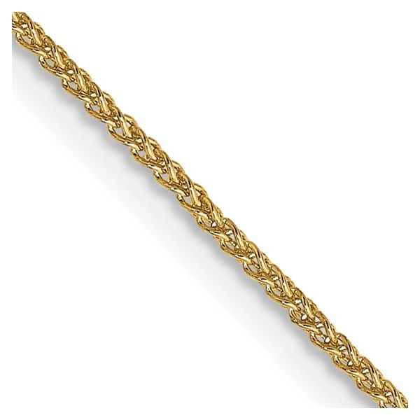 14KY 1.05mm Spiga Chain 18in Pineforest Jewelry, Inc. Houston, TX
