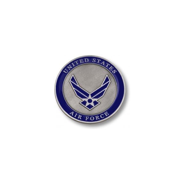 U.S. Air Force Adhesive Medallion Pineforest Jewelry, Inc. Houston, TX