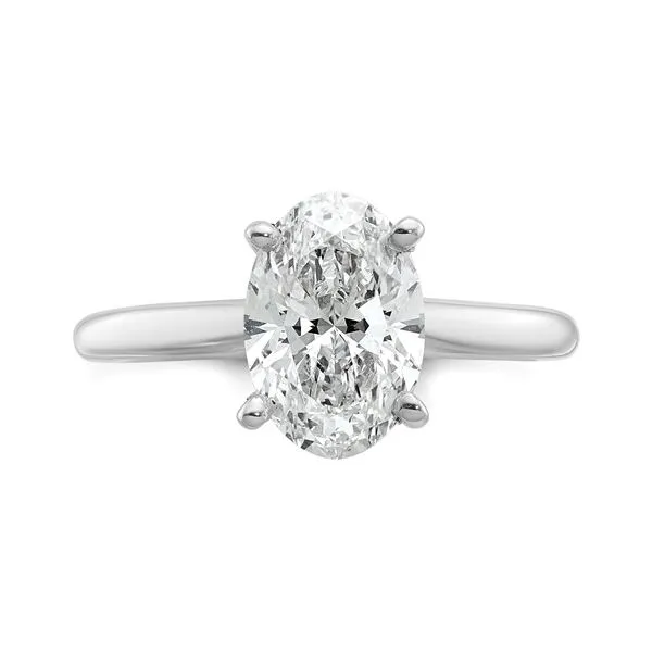 Lab Grown Diamond Engagement Ring Image 4 P.J. Rossi Jewelers Lauderdale-By-The-Sea, FL