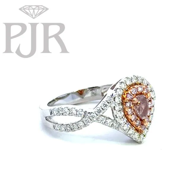 Fancy Colored Diamond Ring Image 3 P.J. Rossi Jewelers Lauderdale-By-The-Sea, FL