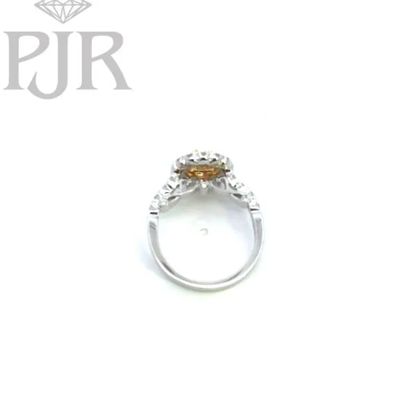 Fancy Colored Diamond Ring Image 2 P.J. Rossi Jewelers Lauderdale-By-The-Sea, FL