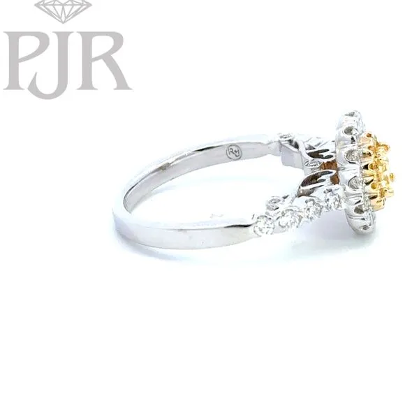 Fancy Colored Diamond Ring Image 3 P.J. Rossi Jewelers Lauderdale-By-The-Sea, FL