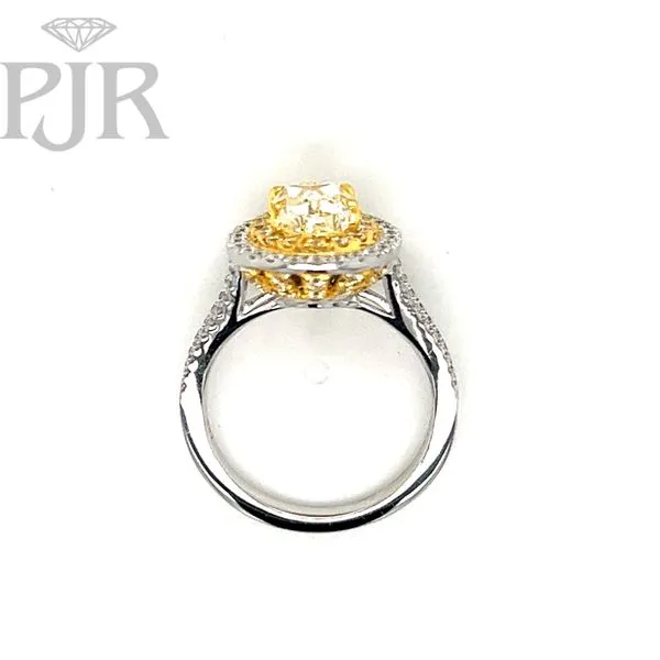Fancy Colored Diamond Ring Image 2 P.J. Rossi Jewelers Lauderdale-By-The-Sea, FL