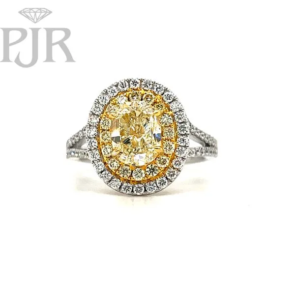Fancy Colored Diamond Ring P.J. Rossi Jewelers Lauderdale-By-The-Sea, FL