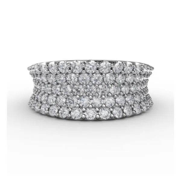 Diamond Band Image 2 P.J. Rossi Jewelers Lauderdale-By-The-Sea, FL