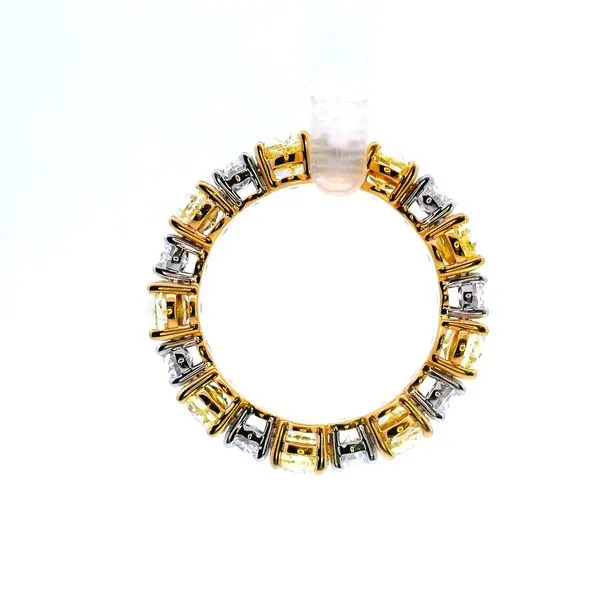 Diamond Eternity Band Image 3 P.J. Rossi Jewelers Lauderdale-By-The-Sea, FL